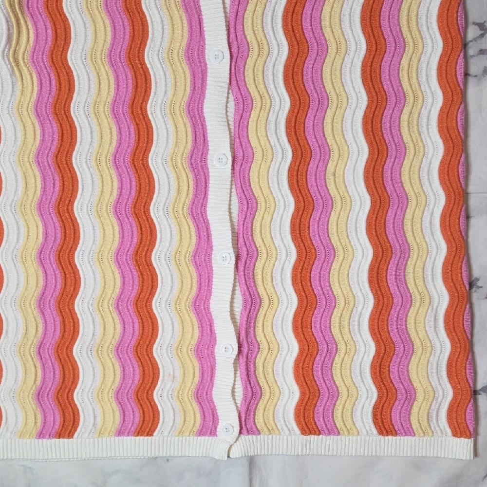 YLLW The Label Felix Knit Mini Dress In Sorbet - Picture 7 of 7